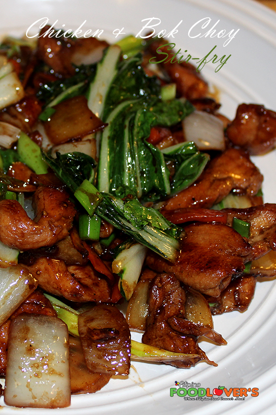 Chicken & Bok Choy Stir-Fry