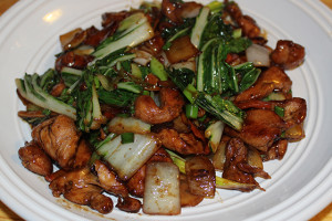 Chicken & Bok Choy Stir-Fry